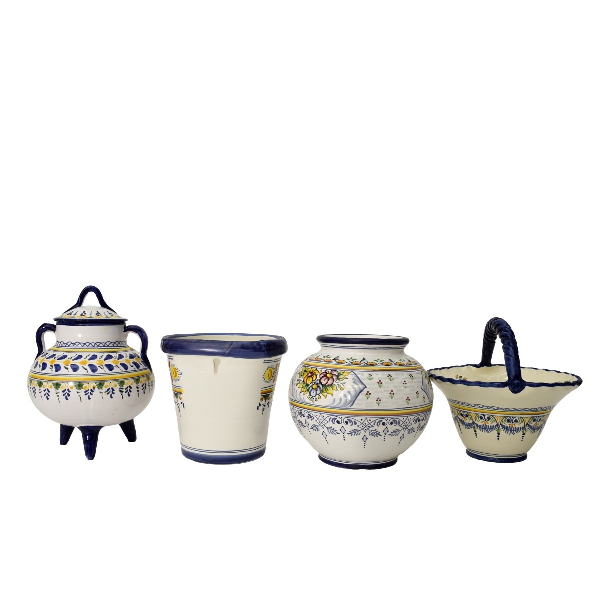 Vintage Spanish Talavera Pottery Pieces