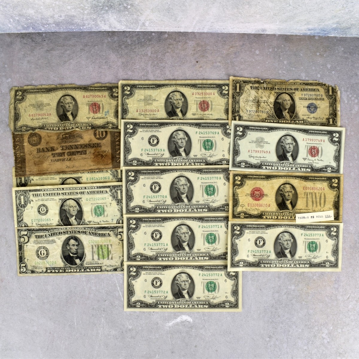 Lot of United States Paper Money
