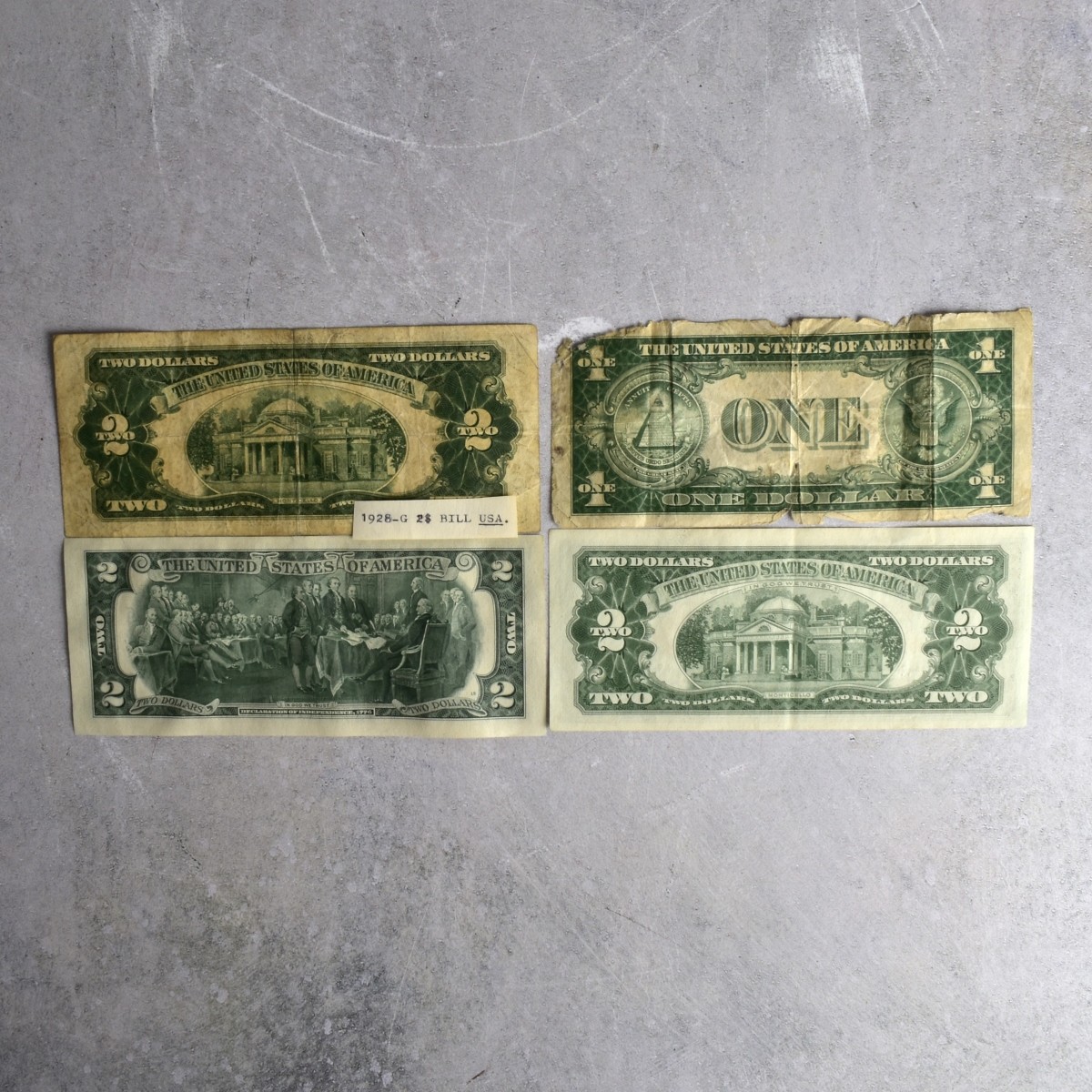 Lot of United States Paper Money
