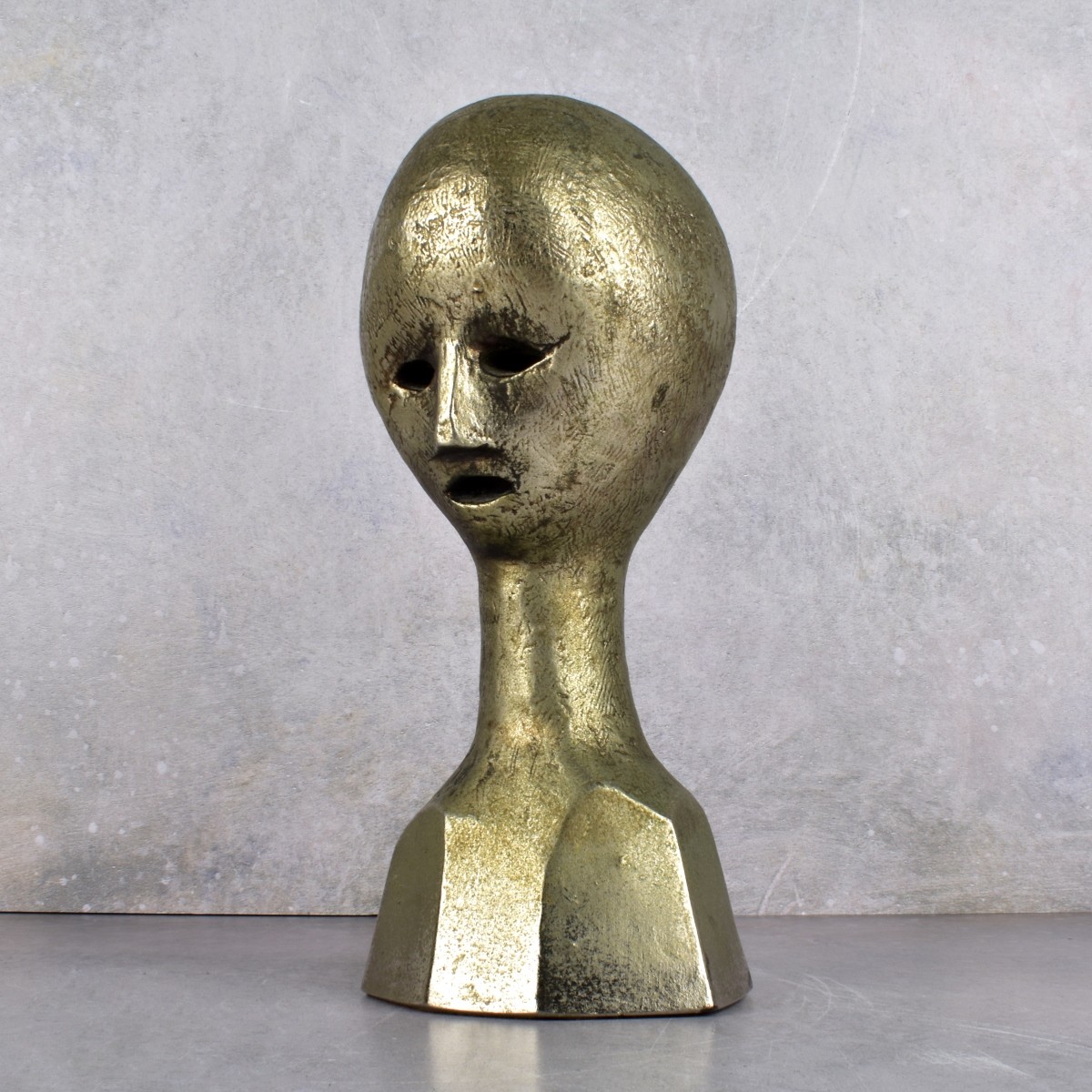 Mid-century Modern Andre Minaux Heavy Alien Bust