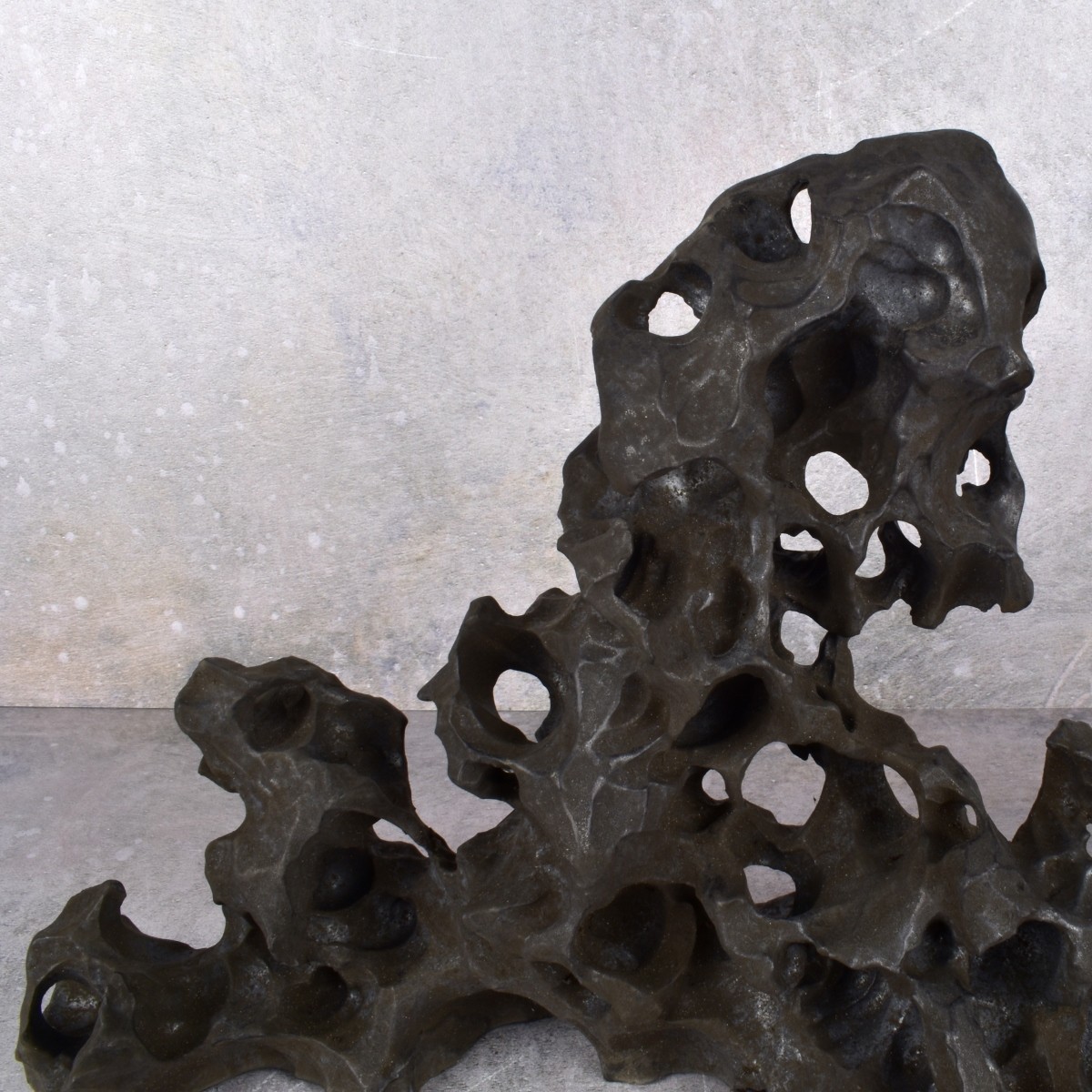 Chinese Black Glazed Brush Rest