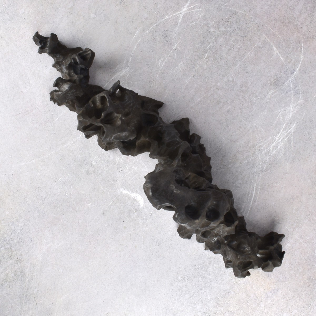 Chinese Black Glazed Brush Rest