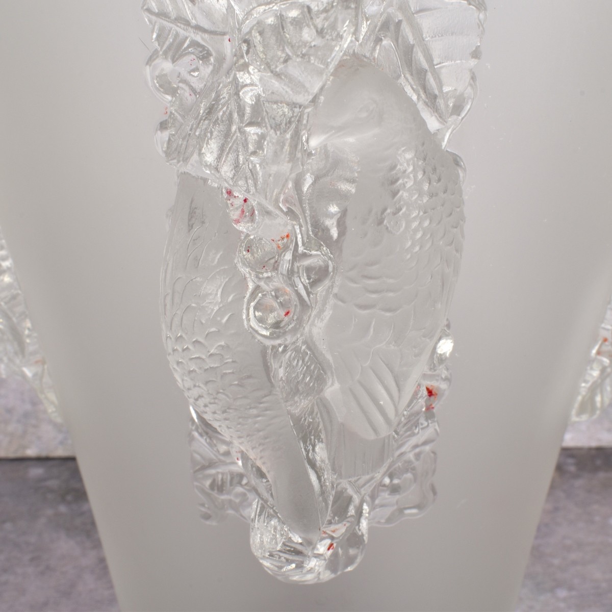 Lalique St. Emilion Bird Vase
