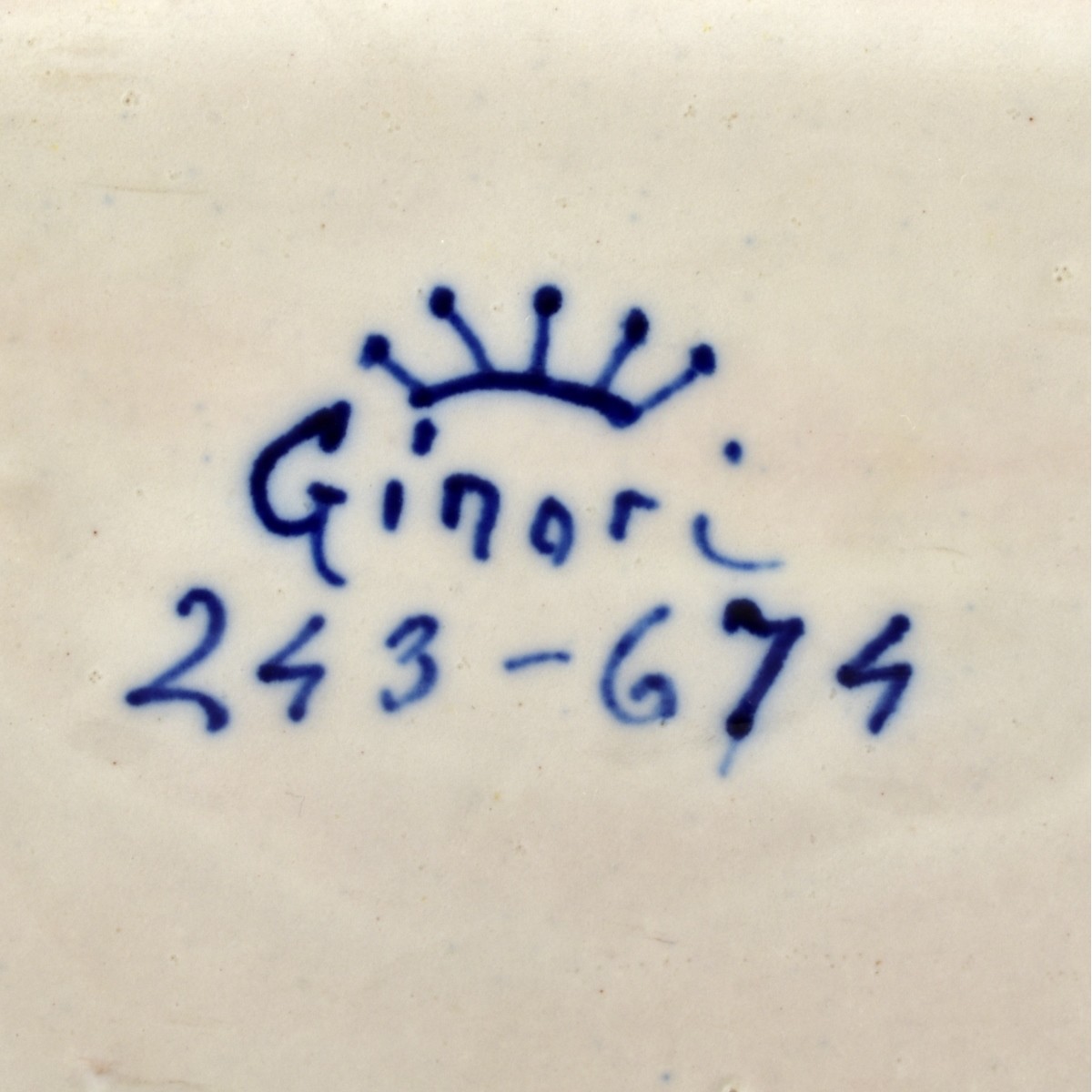 Ginori Pottery Grouping