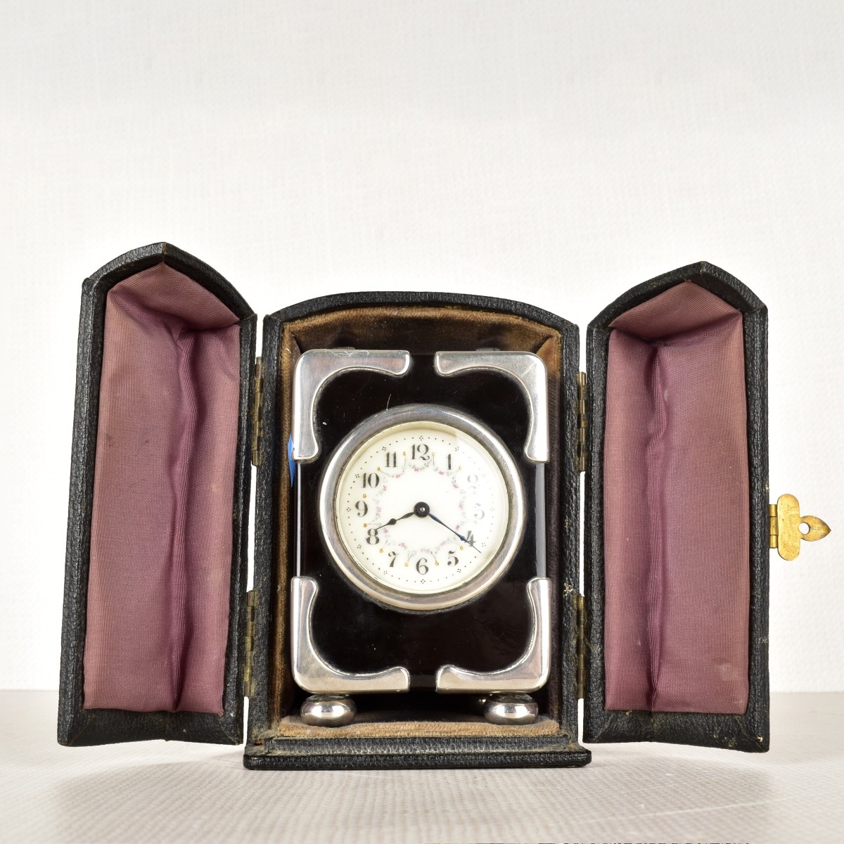 English Tortoise Shell & Sterling Silver Carriage