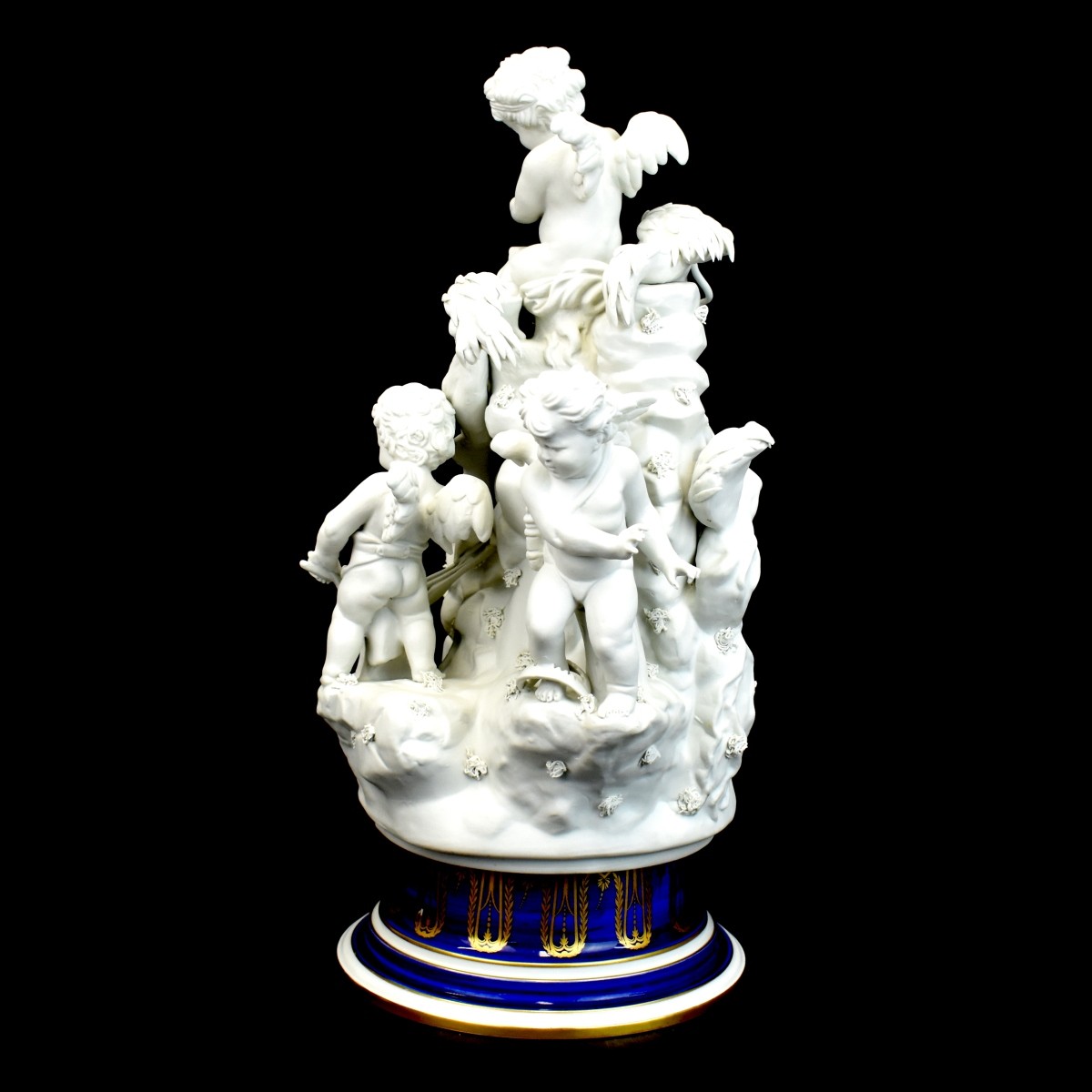 Sevres Bisque Figurative Group