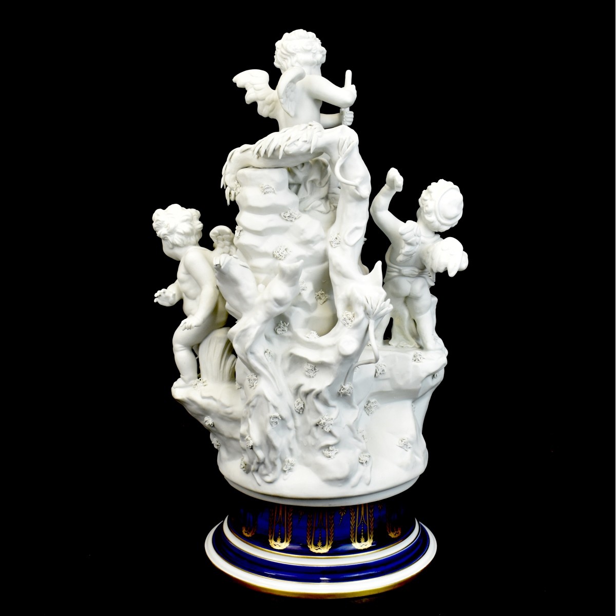 Sevres Bisque Figurative Group