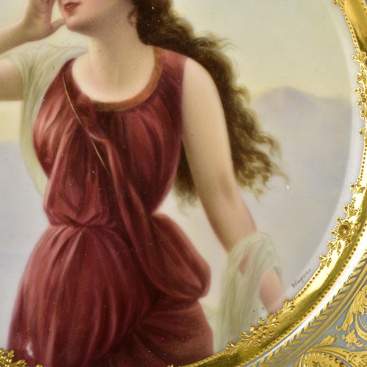 19/20th Century Royal Vienna Porcelain Plate