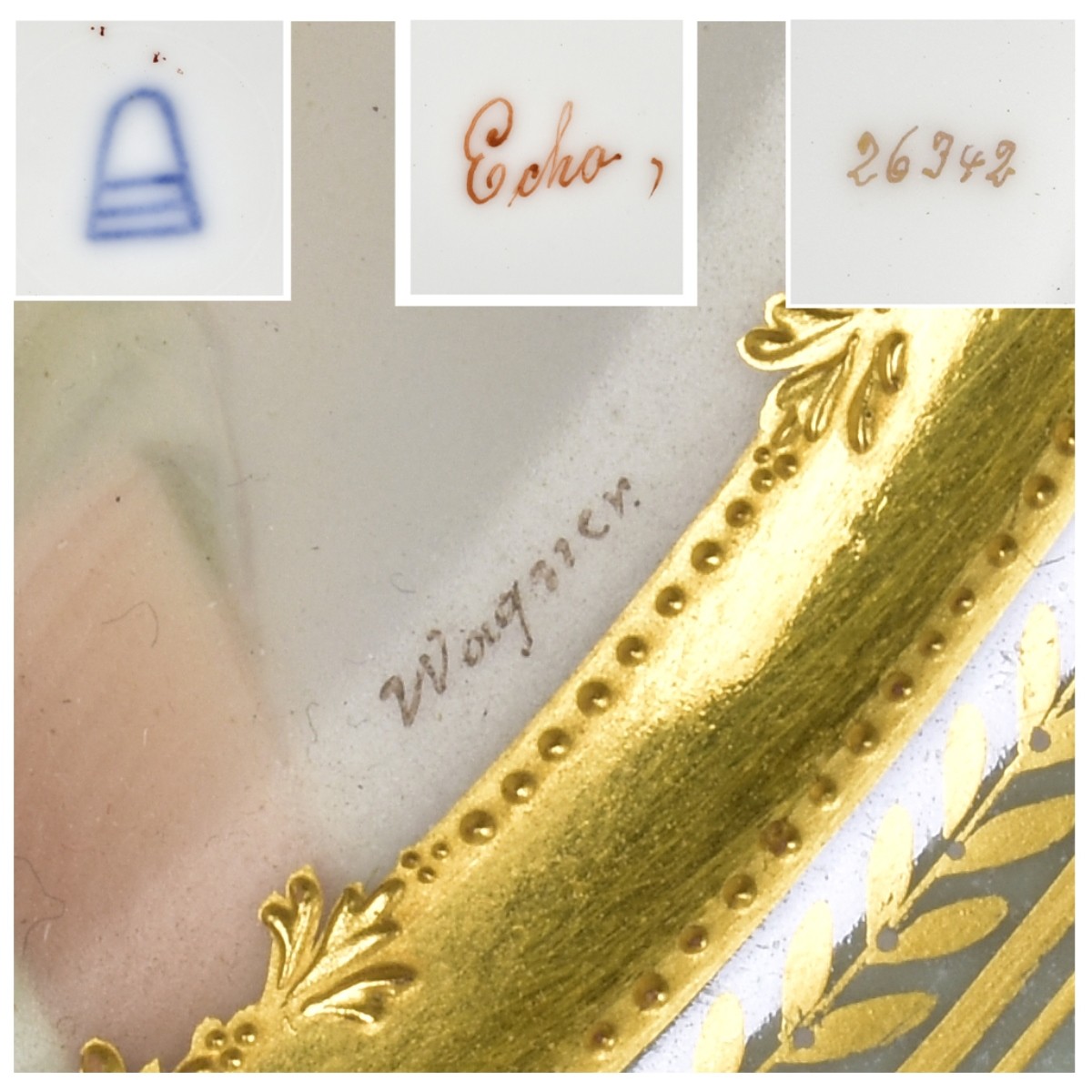 19/20th Century Royal Vienna Porcelain Plate