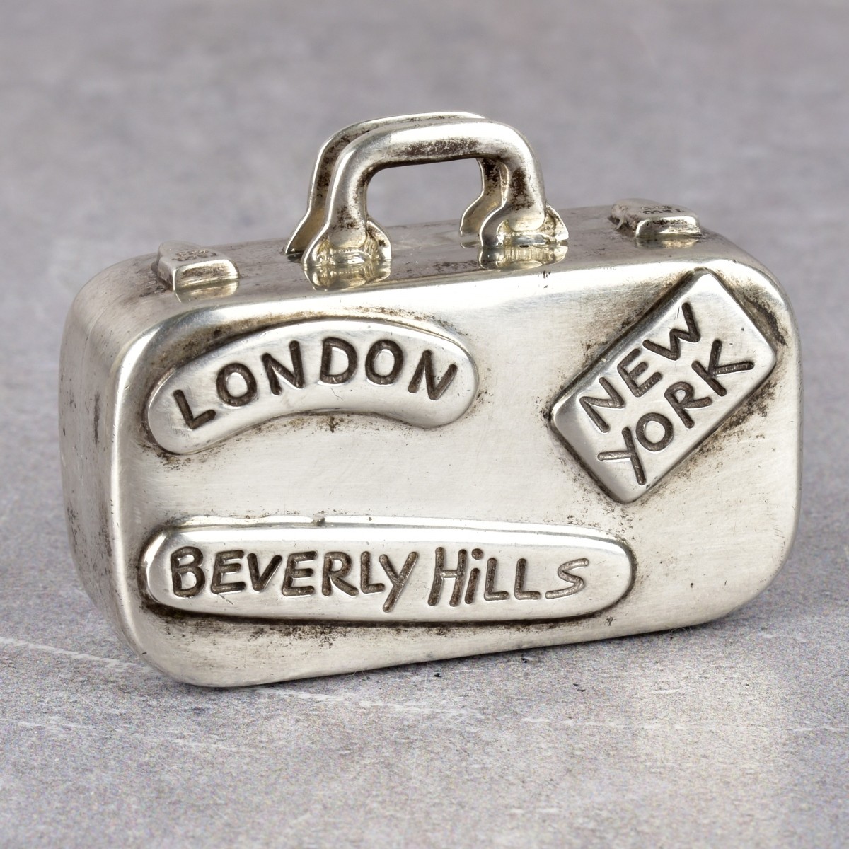 Vintage Tiffany and Co. Sterling Silver Pill Box