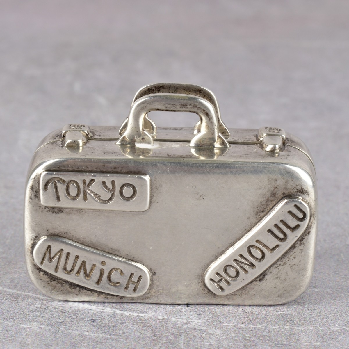 Vintage Tiffany and Co. Sterling Silver Pill Box