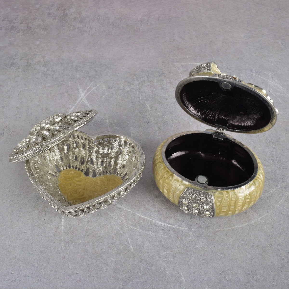 Collection of Modern Trinket Boxes