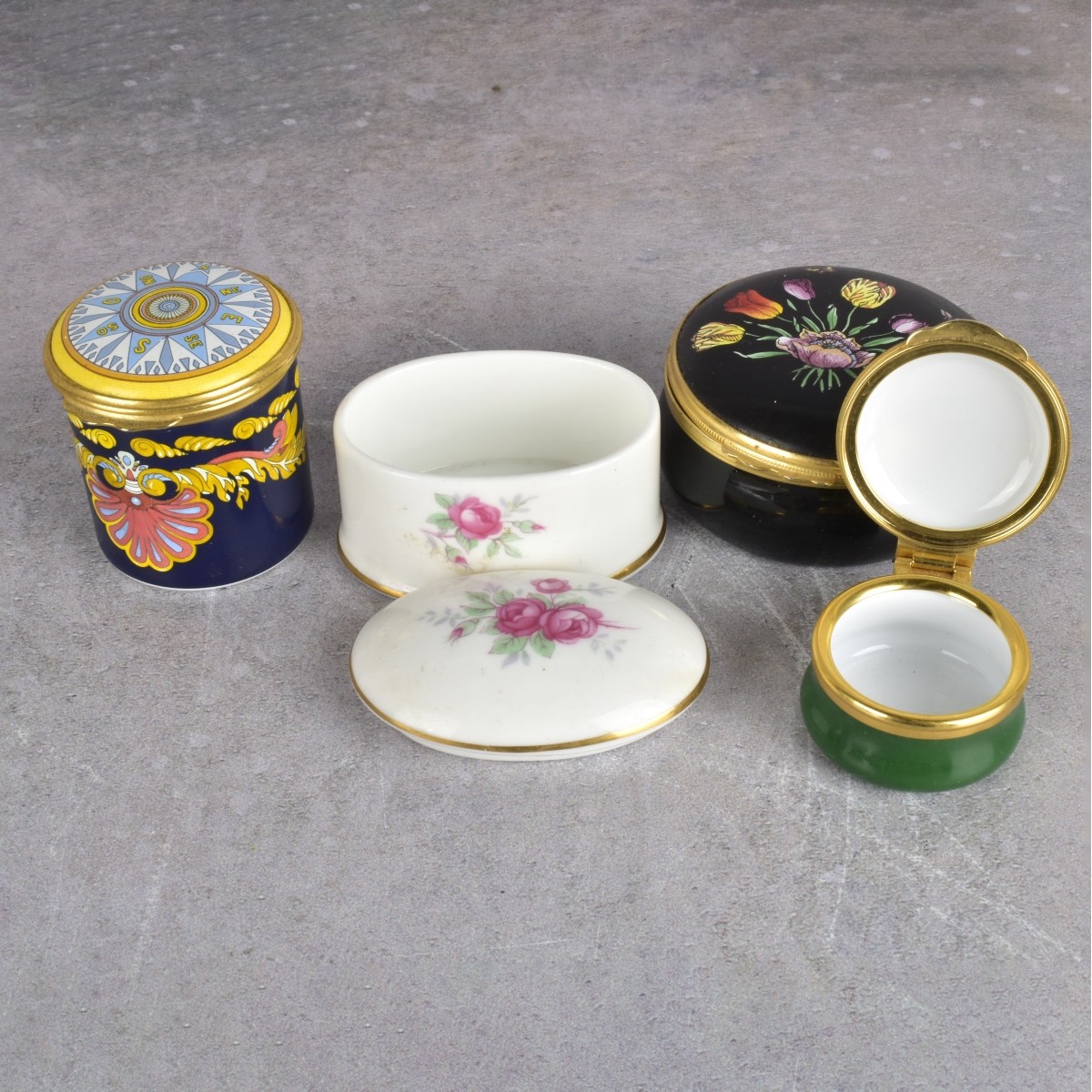 Collection of Modern Trinket Boxes
