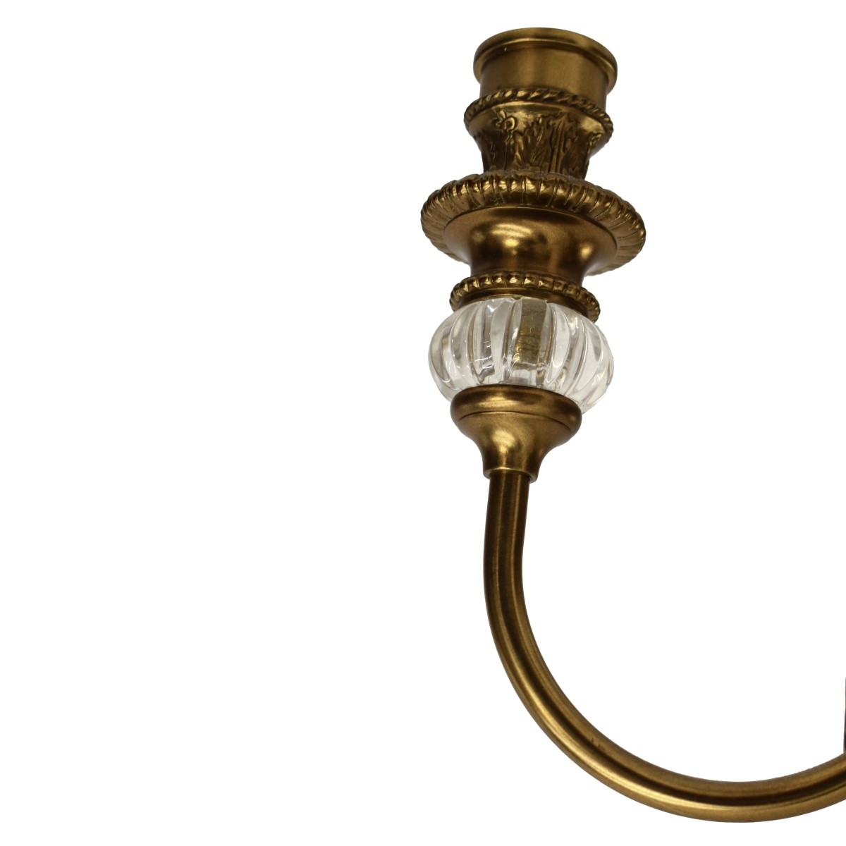 Gold Gilt Bronze Mirror Wall Sconce