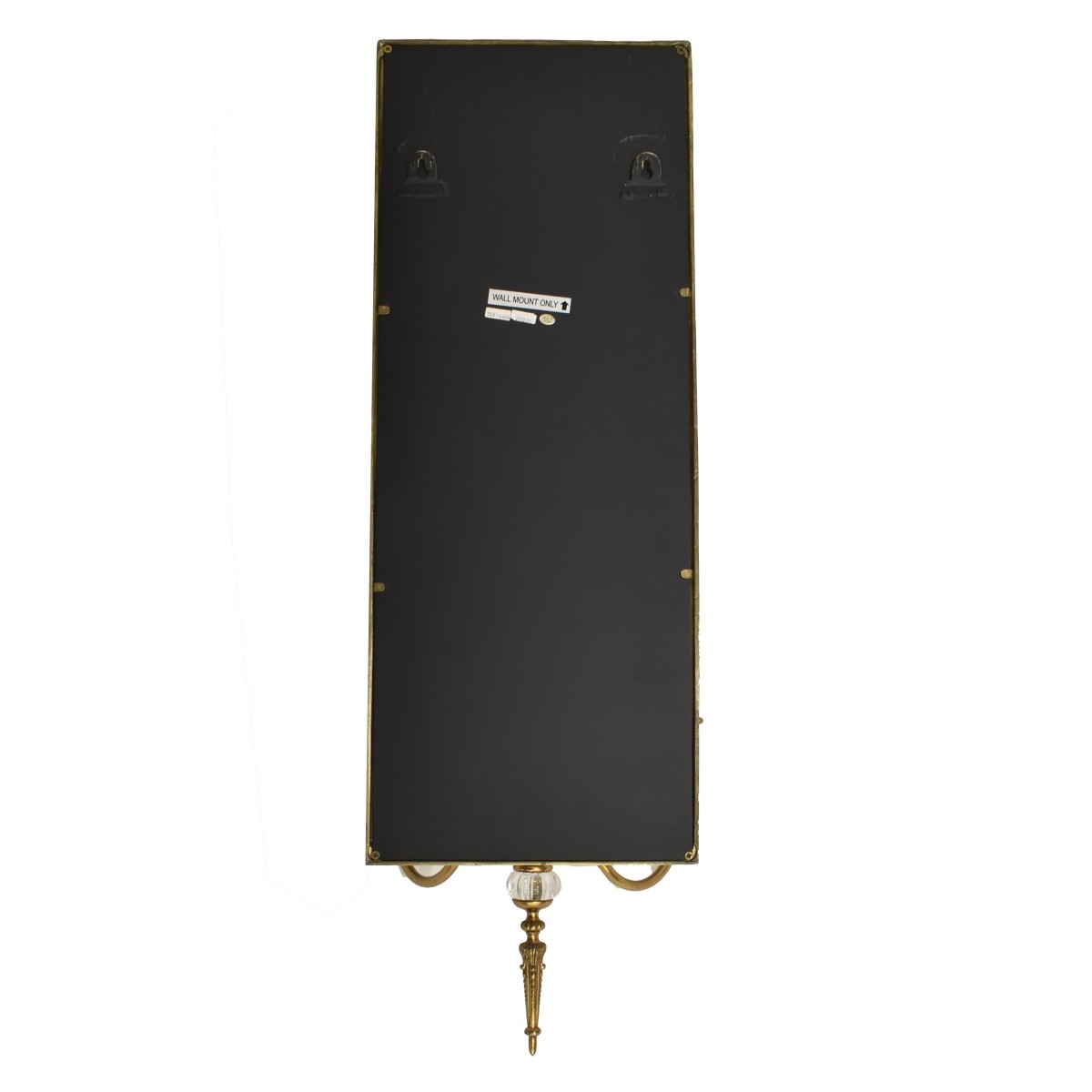 Gold Gilt Bronze Mirror Wall Sconce