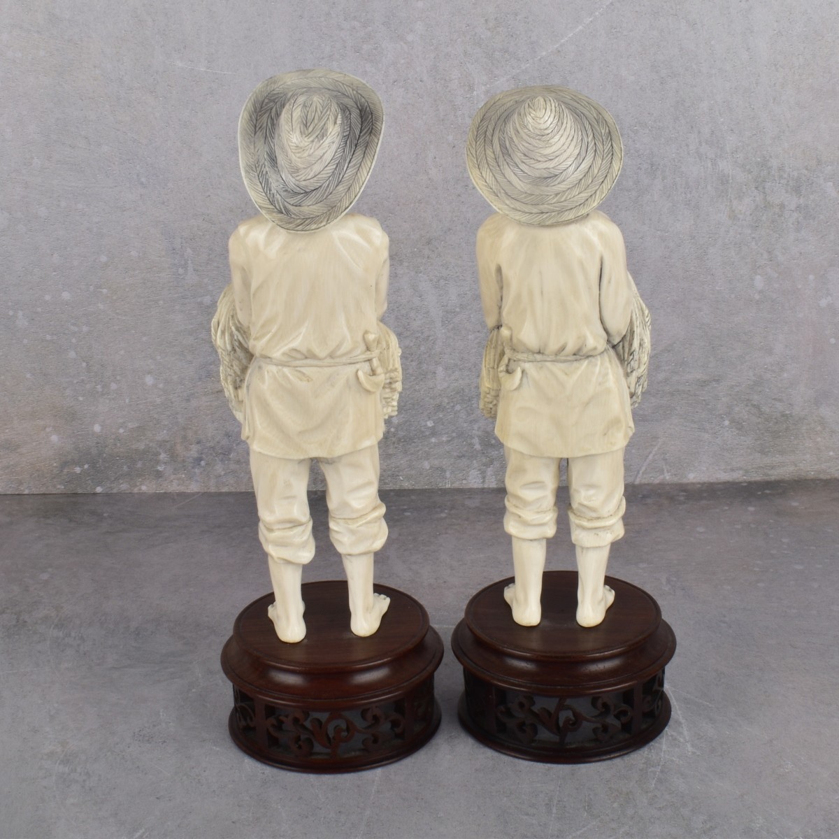 19/20th Century Pair of Asian Sculptures