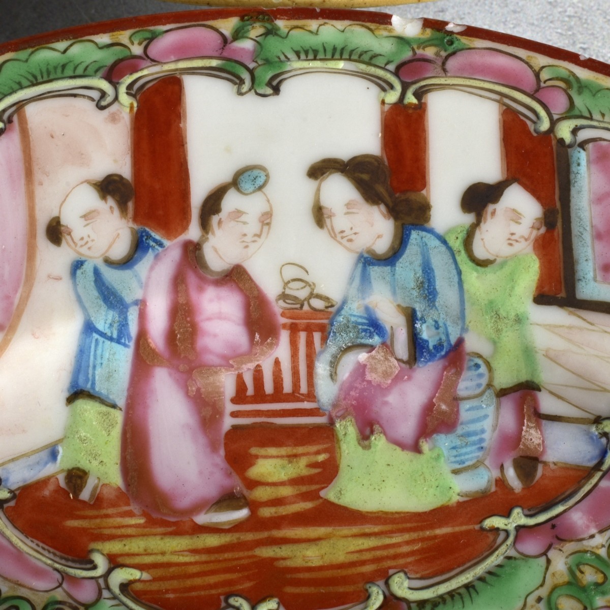 Collection of Chinese Rose Medallion Porcelain