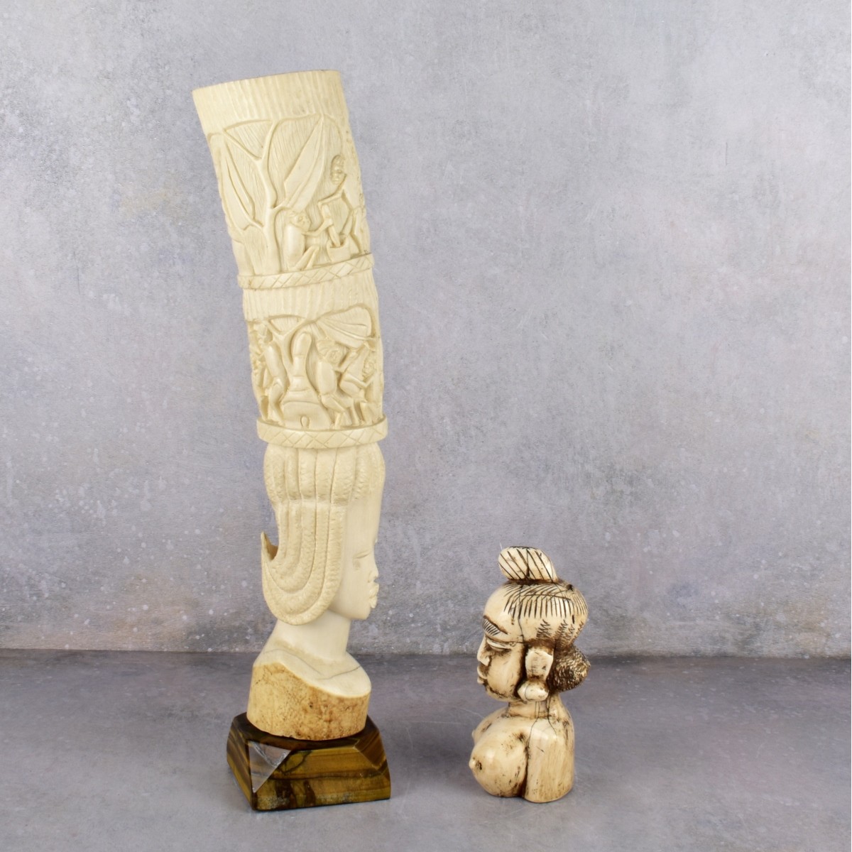 Carved African Sculptures