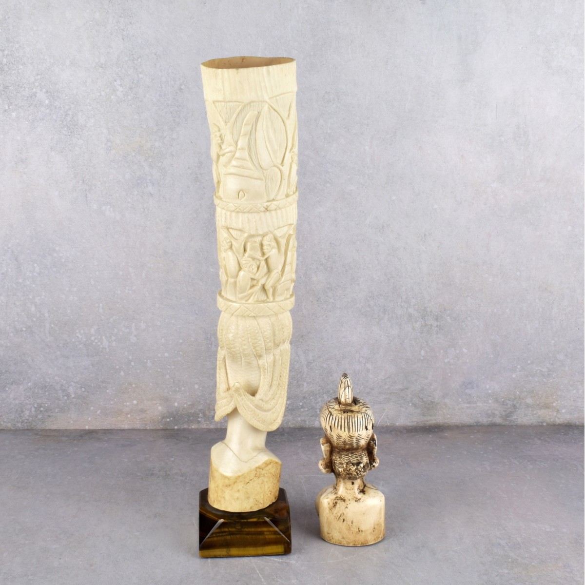 Carved African Sculptures