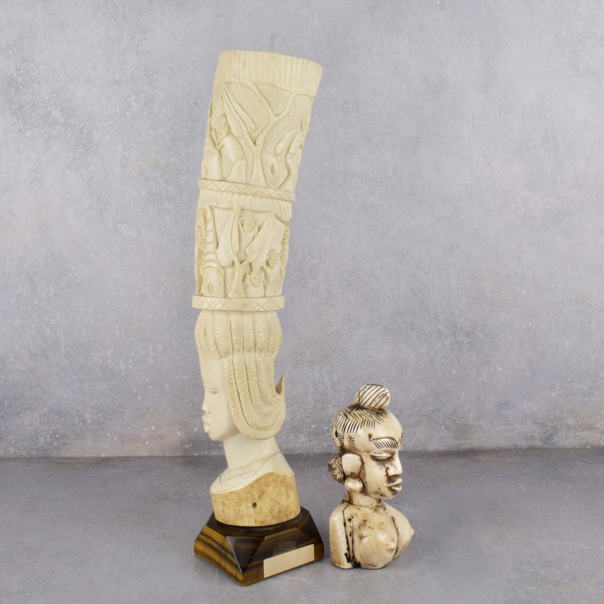 Carved African Sculptures