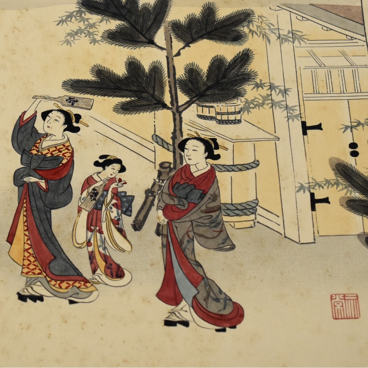 Antique Japanese Wood Block Prints