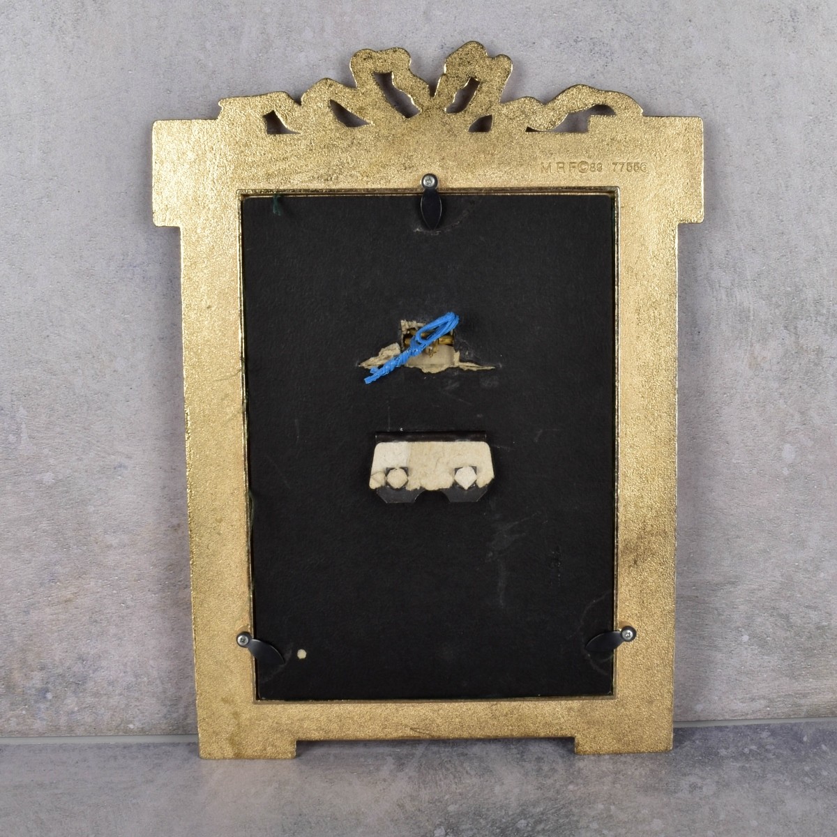 19th Century Hand Painted Miniature Plaque