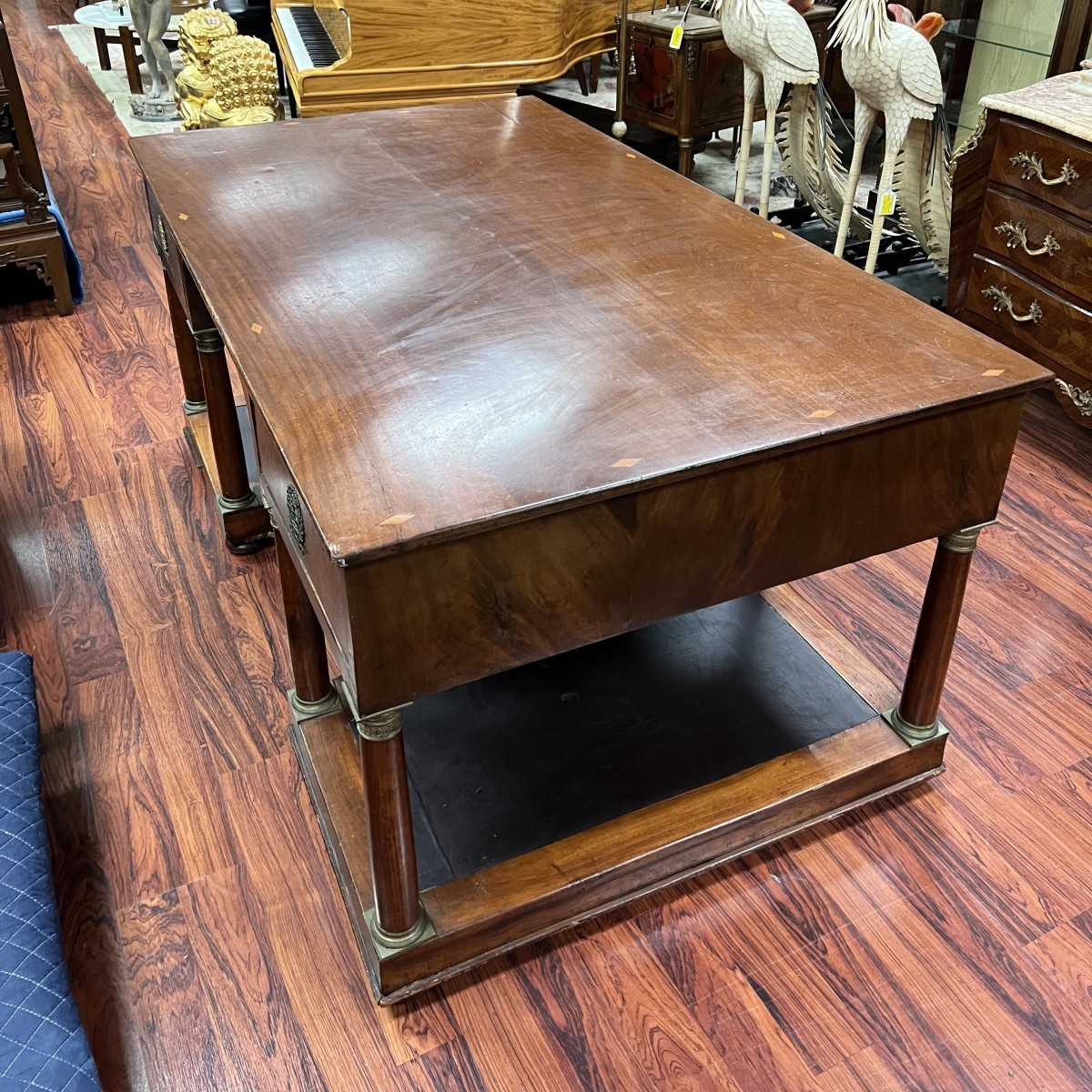 Circa 1820s French Empire Partner's Desk