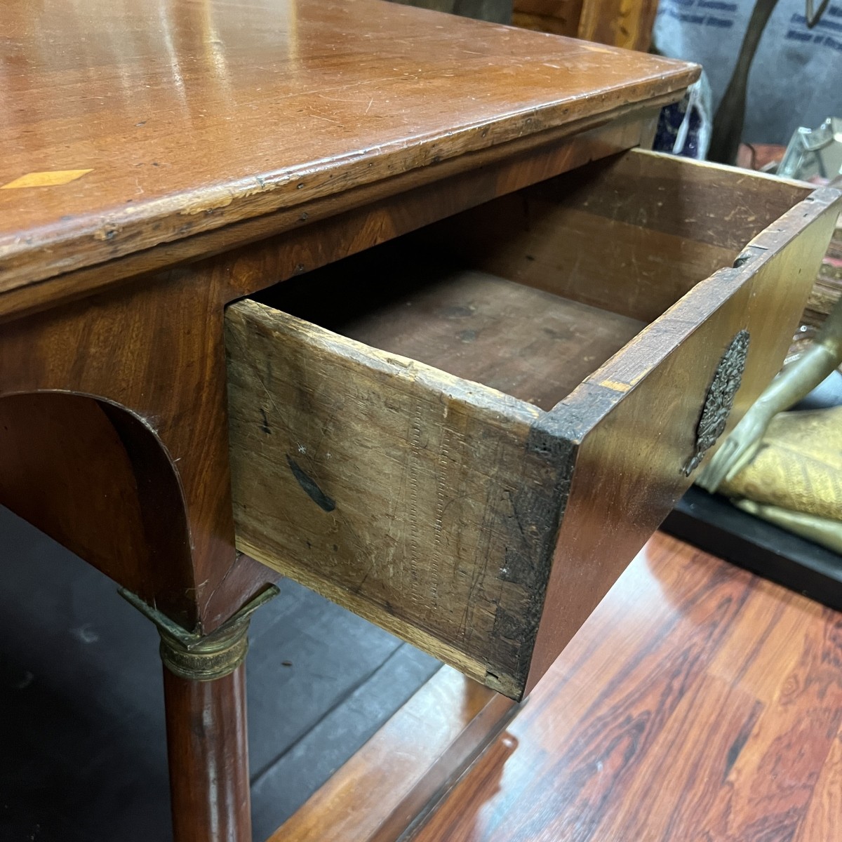 Circa 1820s French Empire Partner's Desk