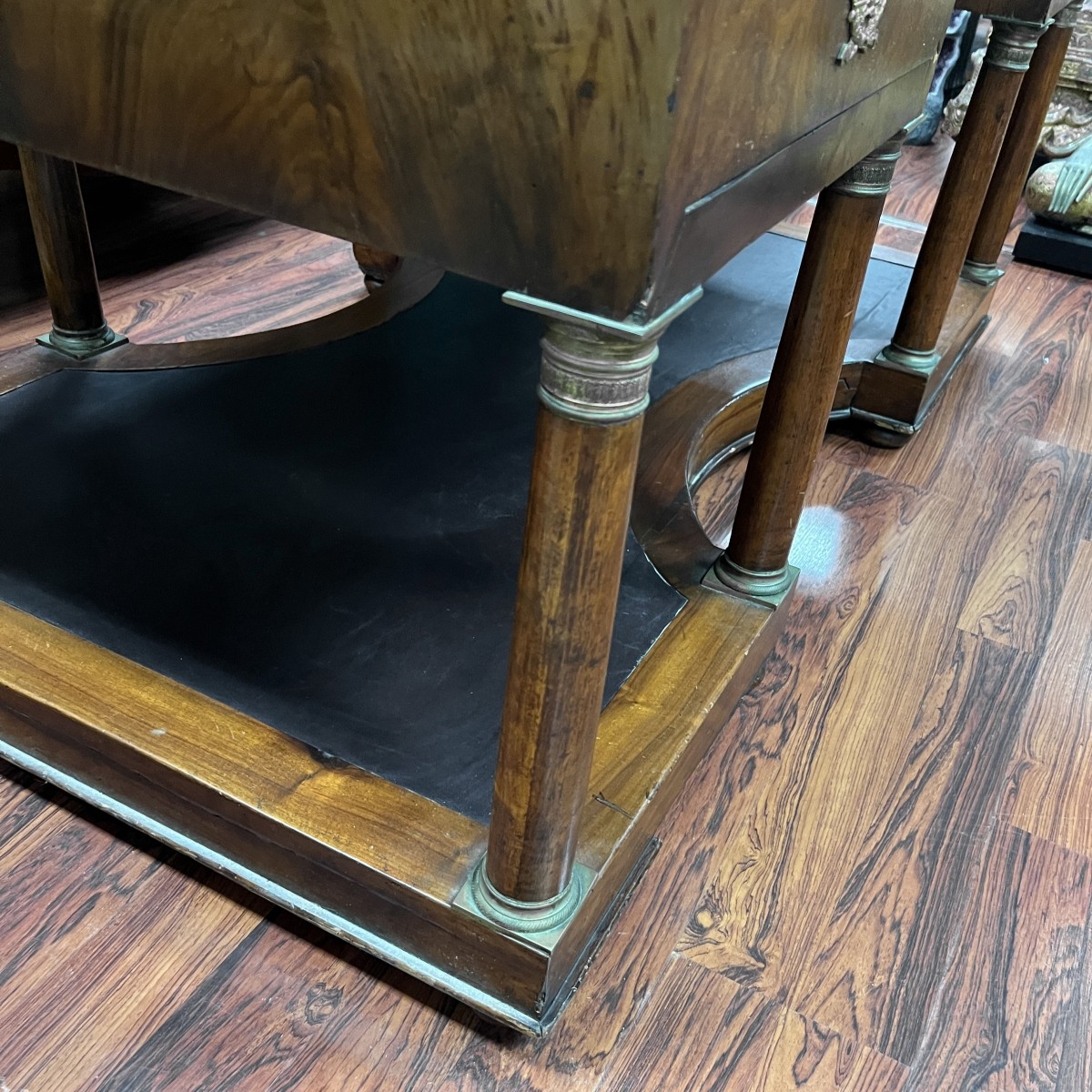 Circa 1820s French Empire Partner's Desk