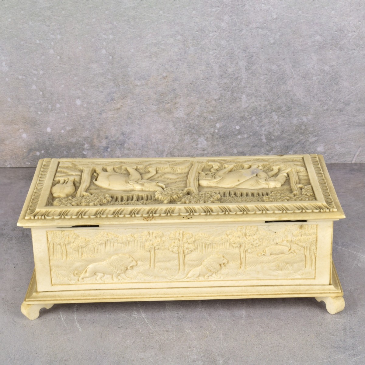 Antique Asian Carved Boxes