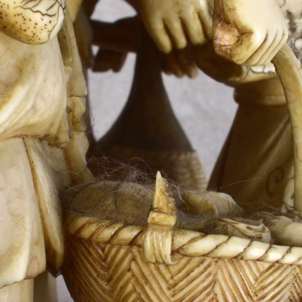 Vintage Japanese Okimono Figurine