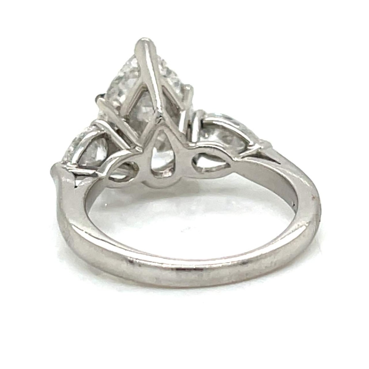 GIA Diamond and Platinum Ring