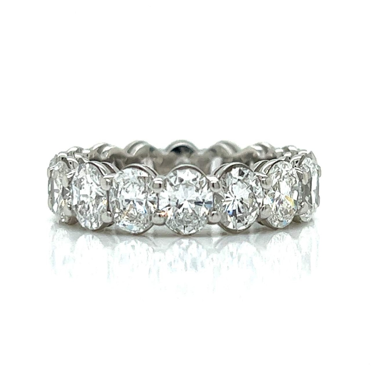 Diamond and Platinum Eternity Band