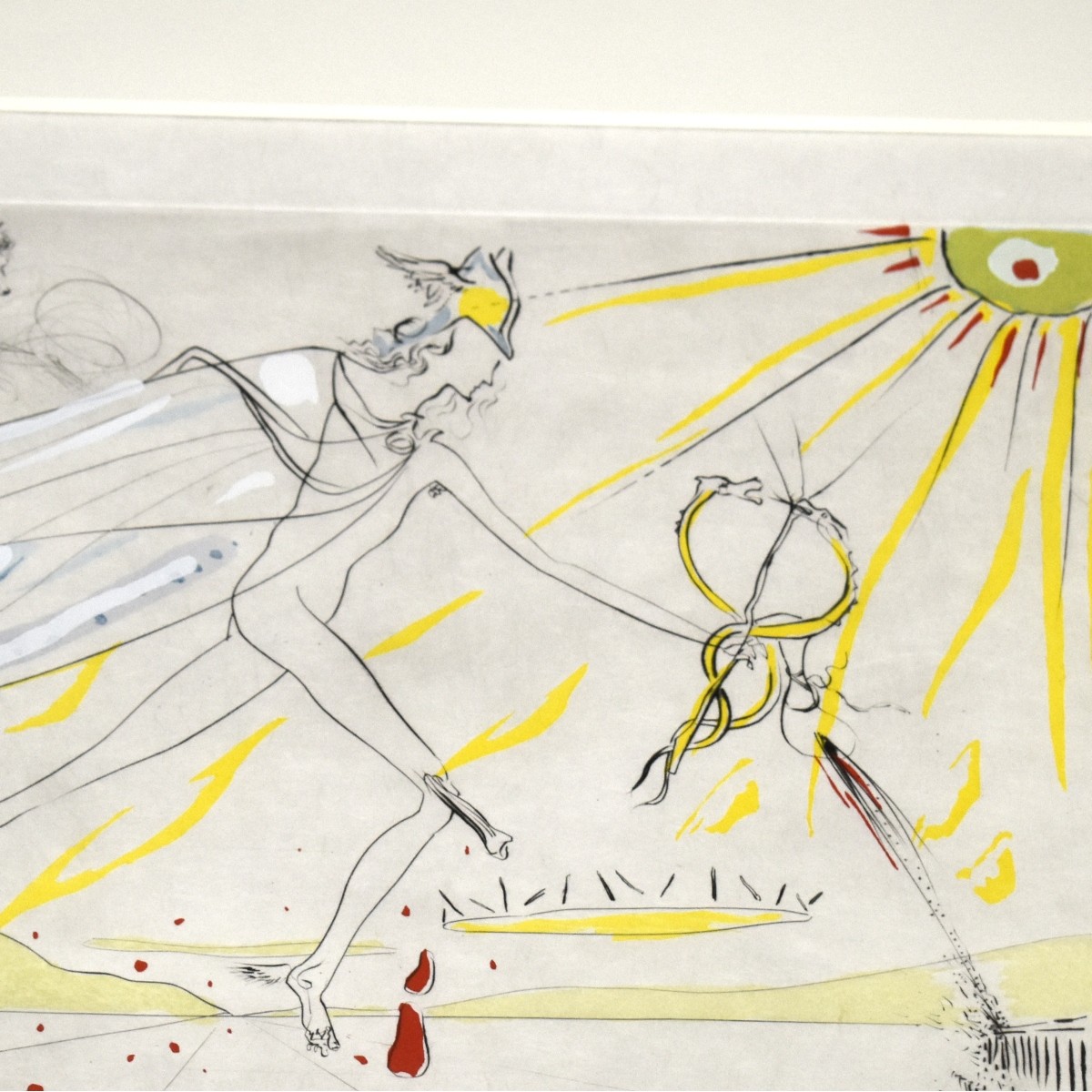 Salvador Dali (Spanish 1904-1989) Etching