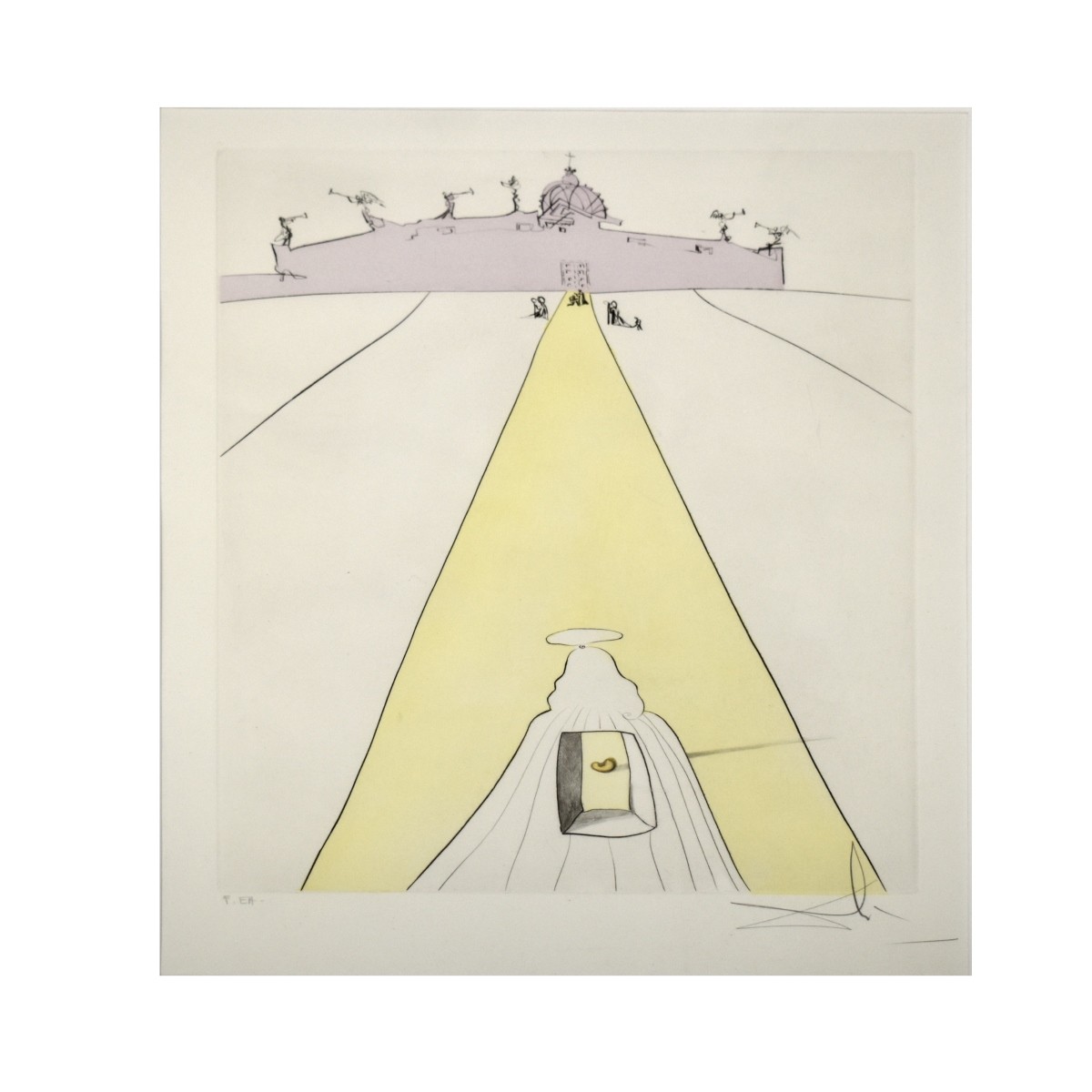 Salvador Dali (Spanish 1904-1989) Etching