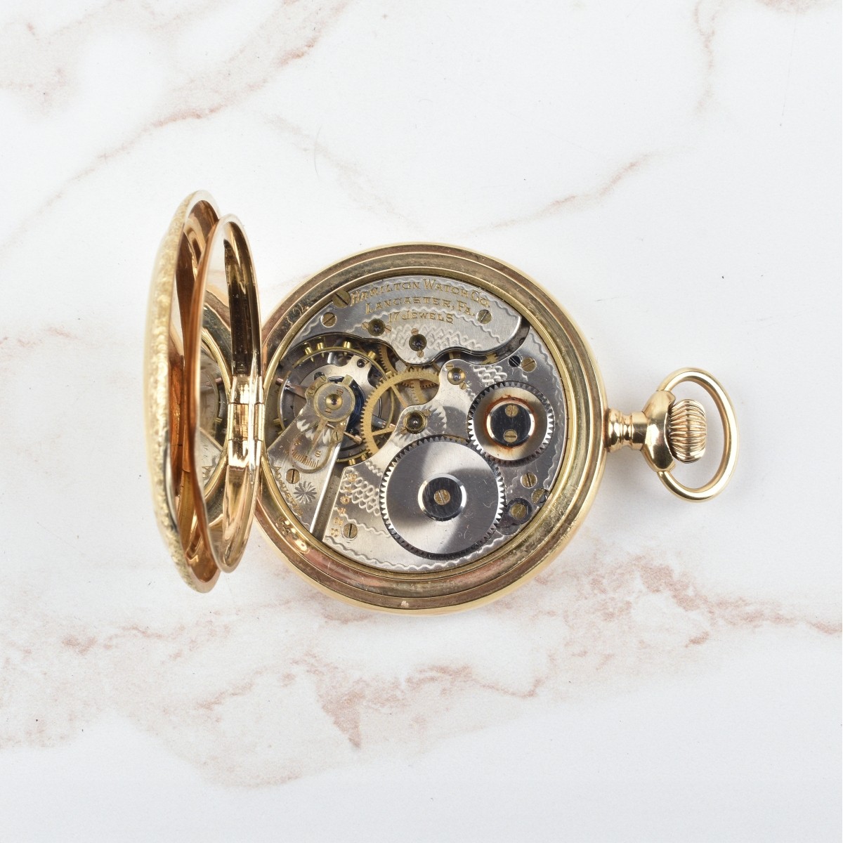 Hamilton 14K Pocket Watch