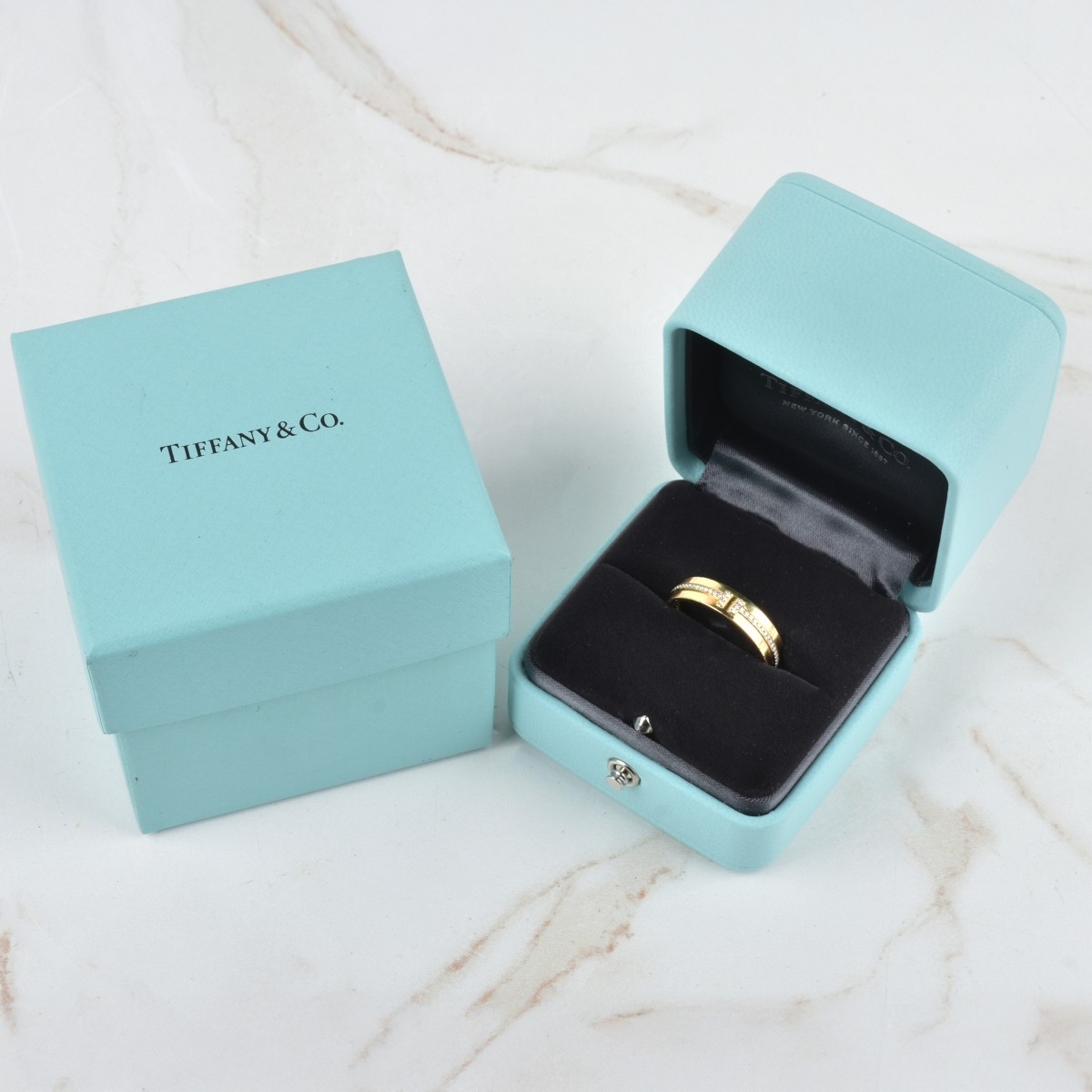 Tiffany & Co Diamond and 18K Ring
