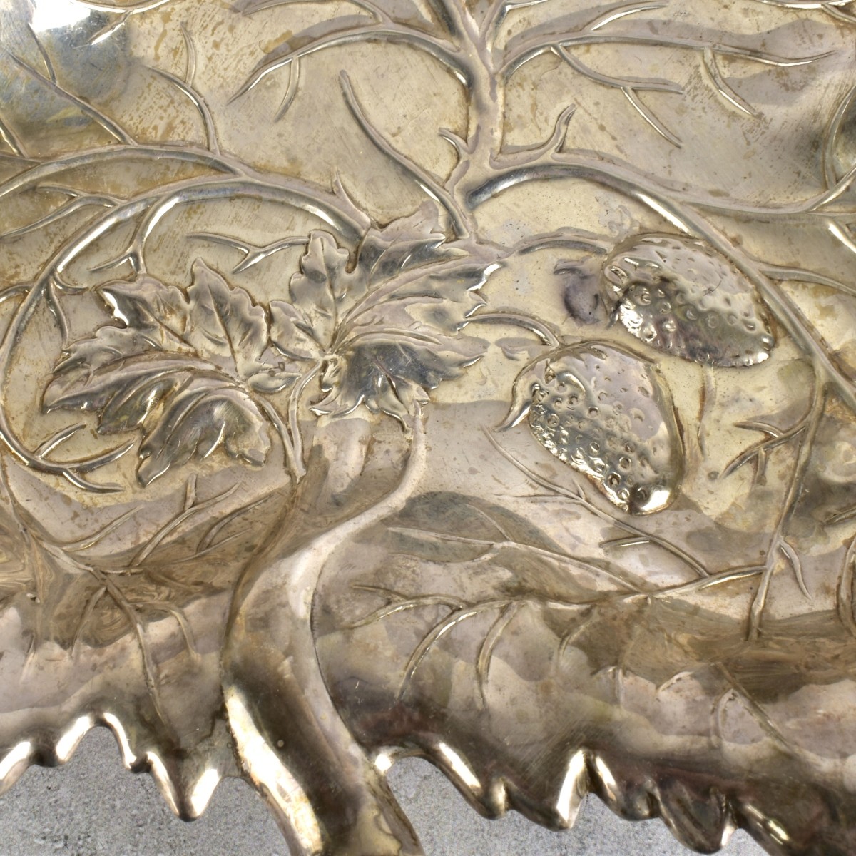 Antique Sterling Silver Candy Dish