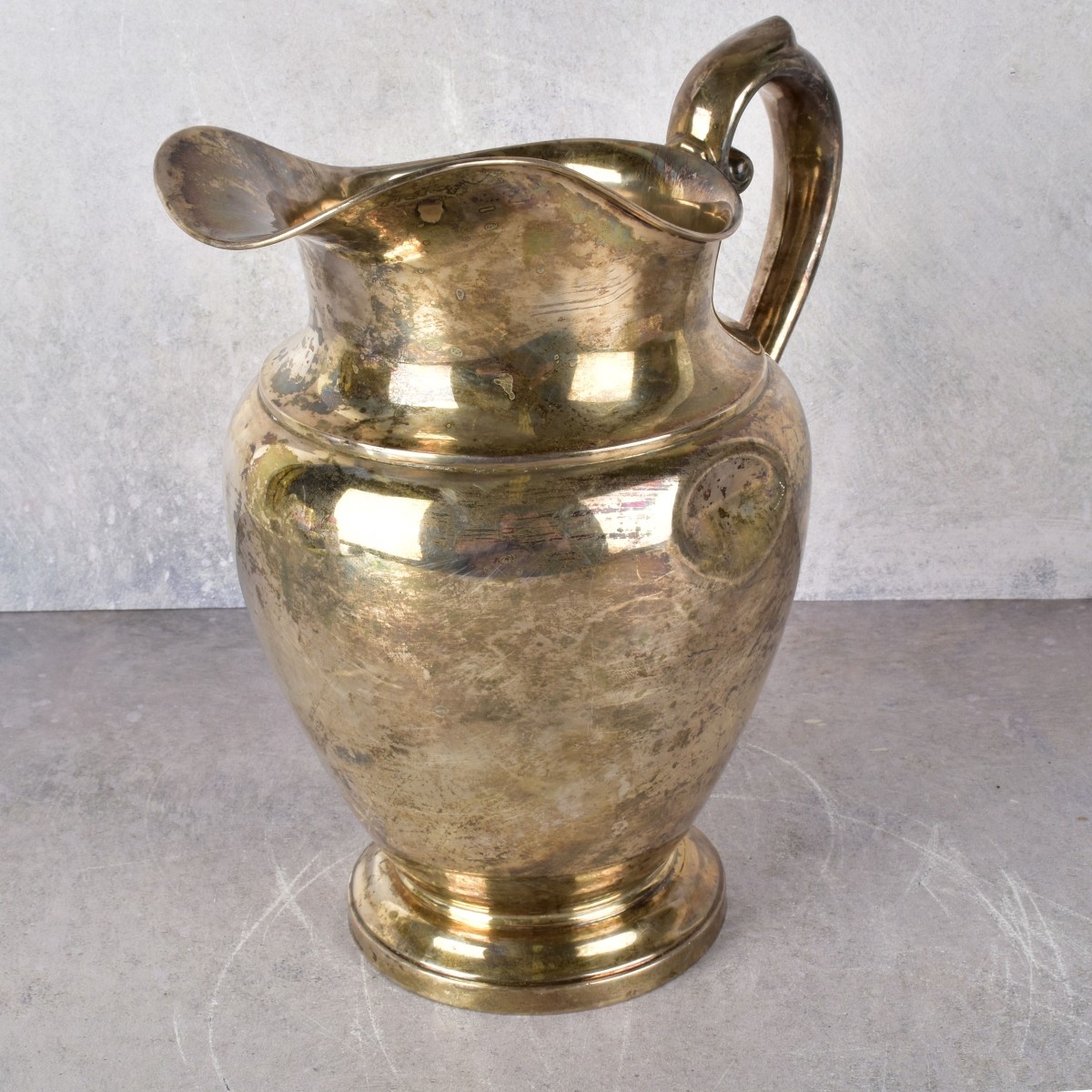 Mid 20th C. Preisner Sterling Silver Water Pitcher