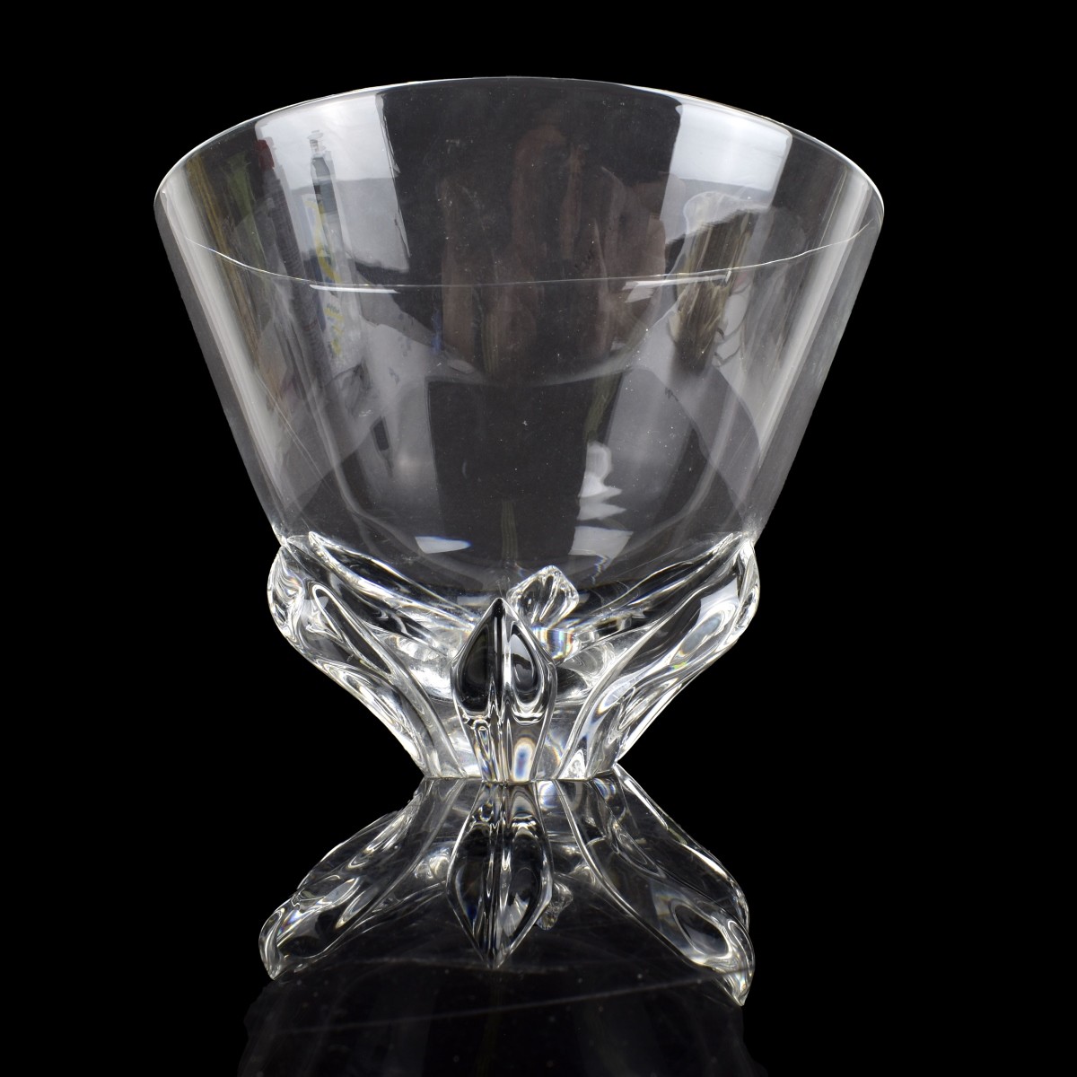Steuben Clear Crystal Art Glass Bowl