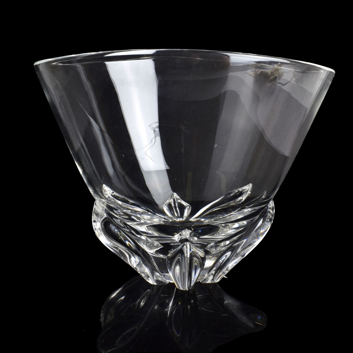 Steuben Clear Crystal Art Glass Bowl
