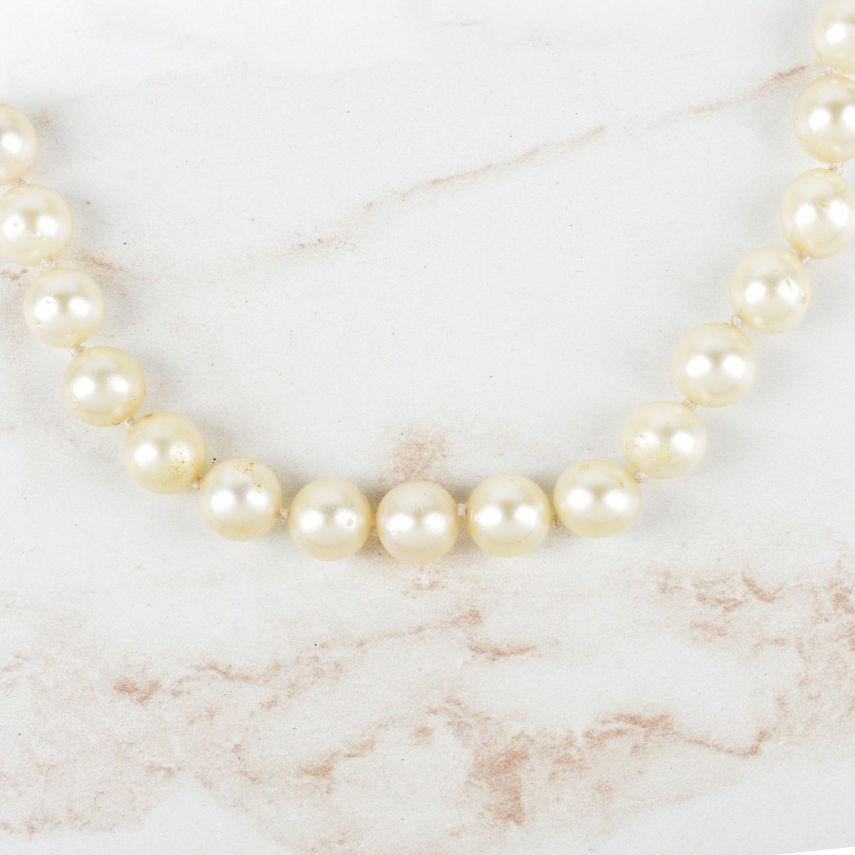 Pearl and 14K Necklace