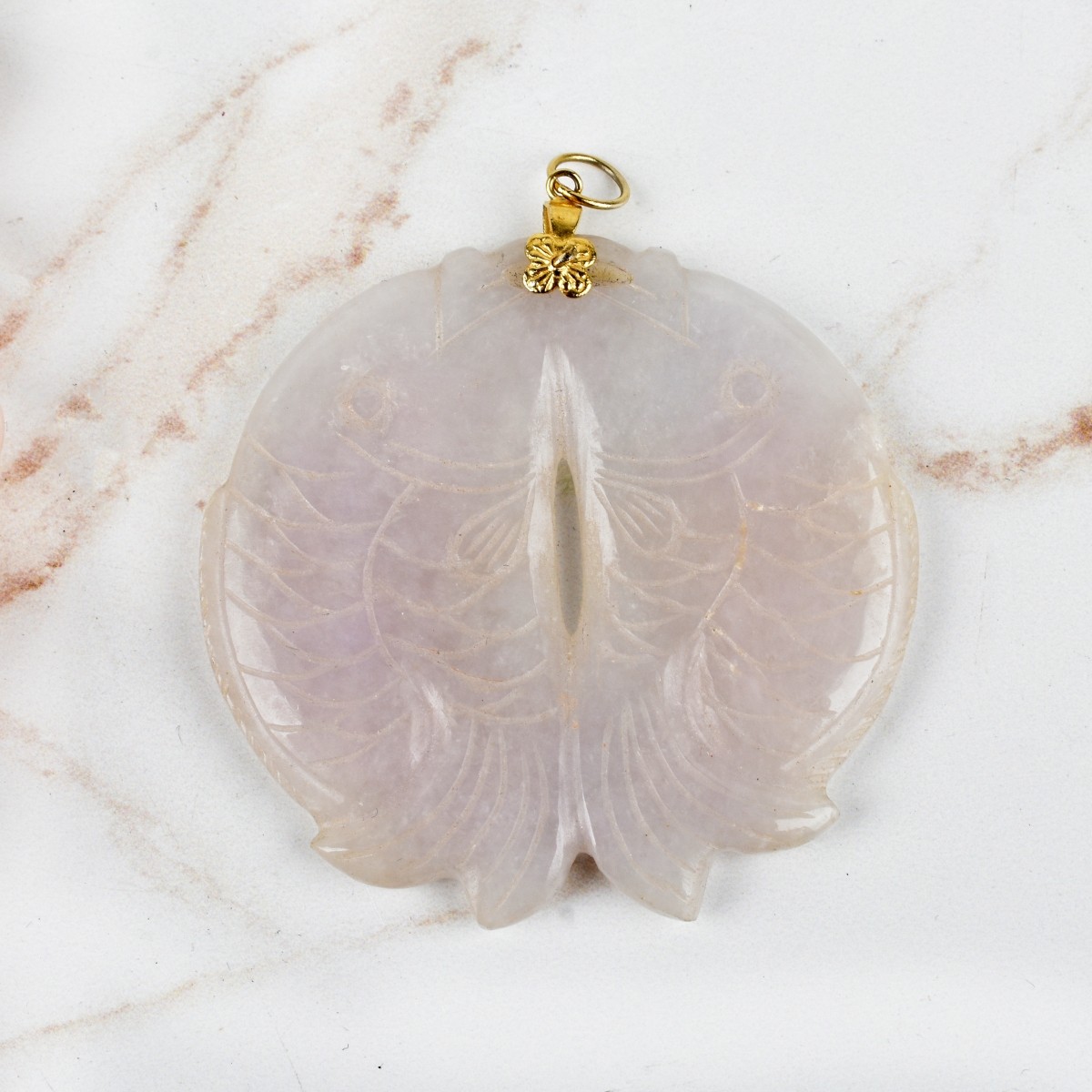 Rose Quartz and Jade Jewelry
