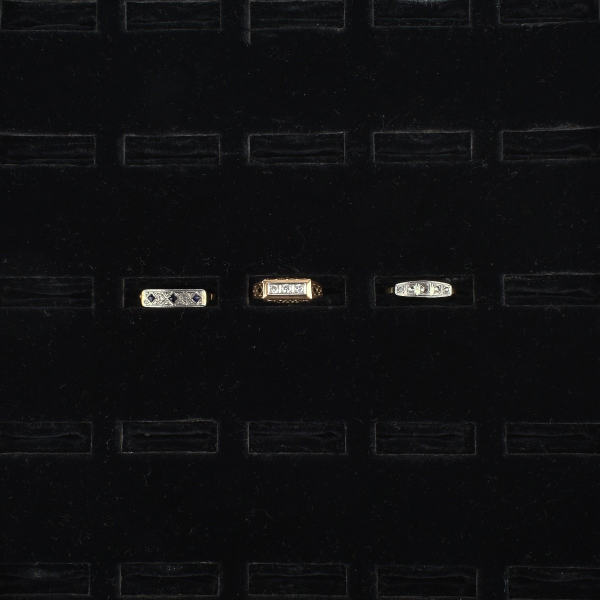 Three Antique Rings