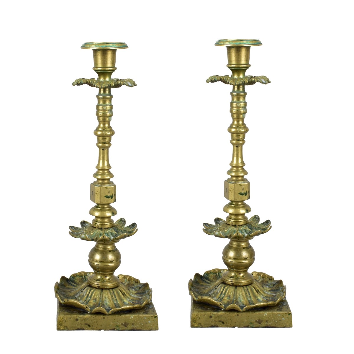 Pr. Bronze Candlesticks