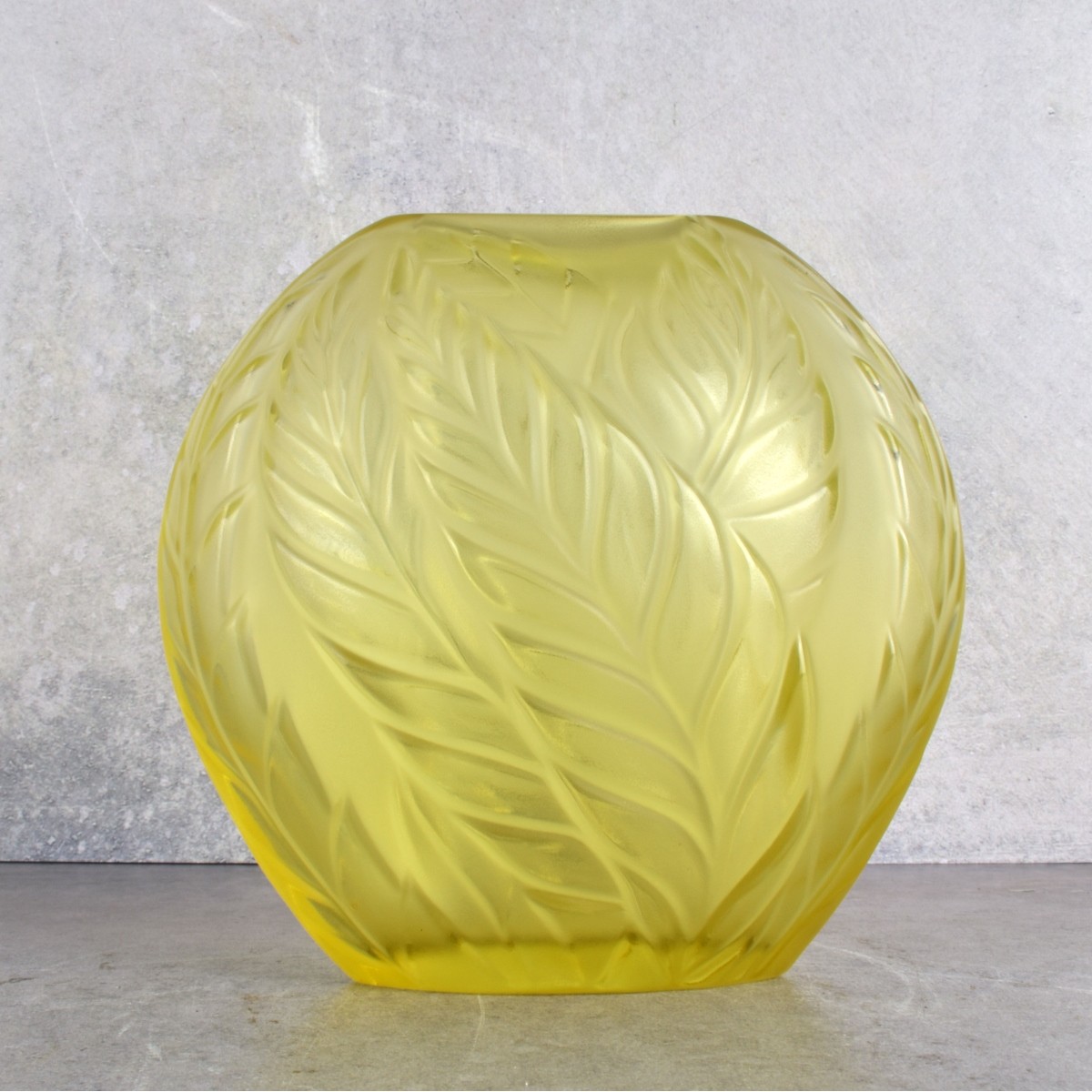 Lalique France Pillow Vase