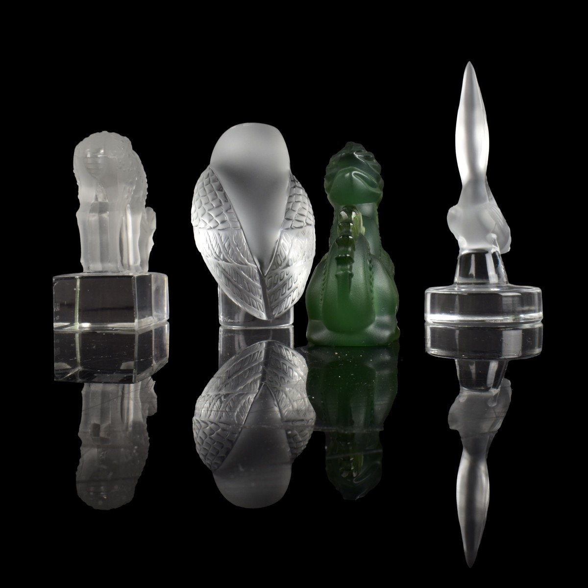 Lalique France Crystal Figurines