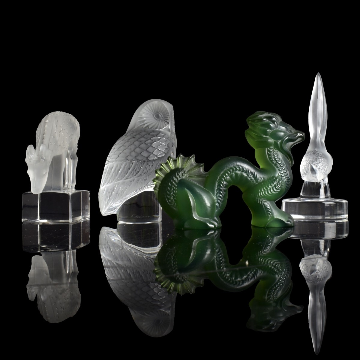 Lalique France Crystal Figurines