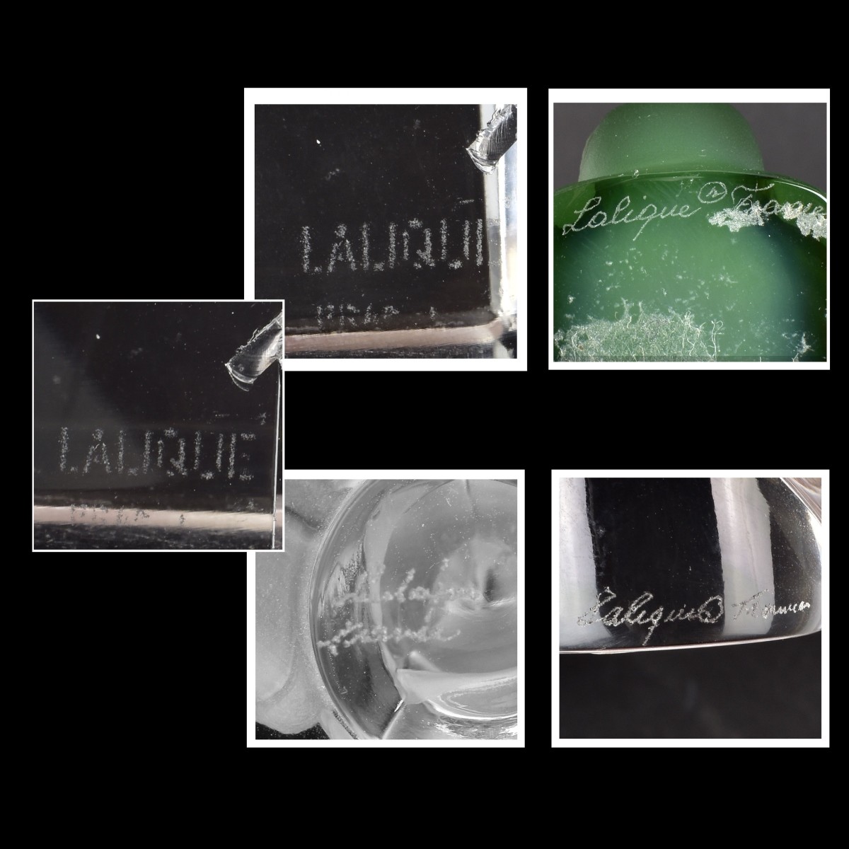 Lalique France Crystal Figurines