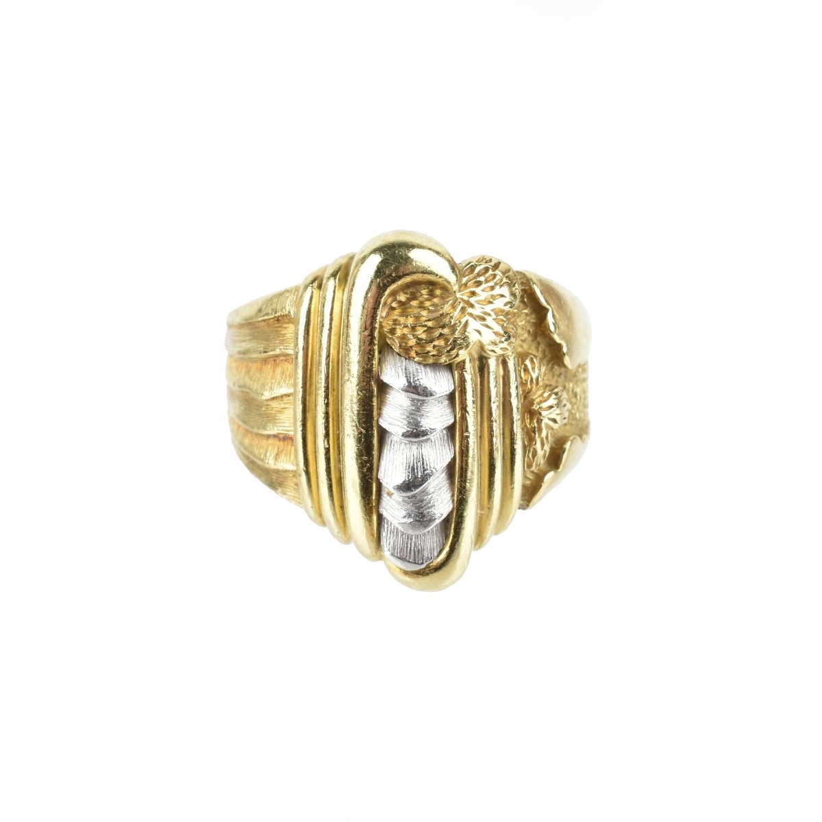 Henry Dunay 18K and Platinum Ring